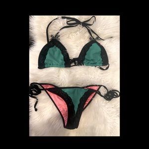 DOLLS Swimsuit top LG bottom SM